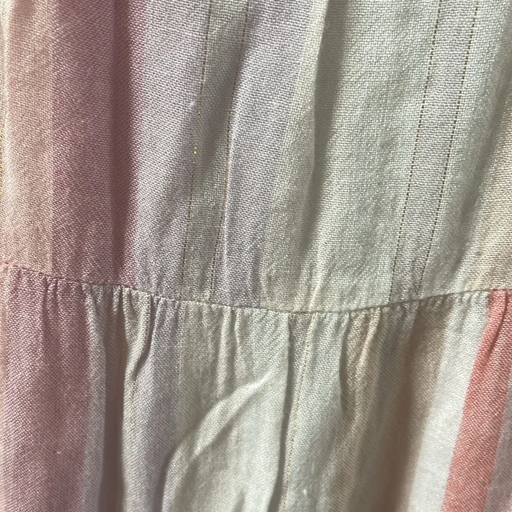 Rails colorful Amaya Juliette stripe metallic thread accent Dress, small - Picture 4 of 9